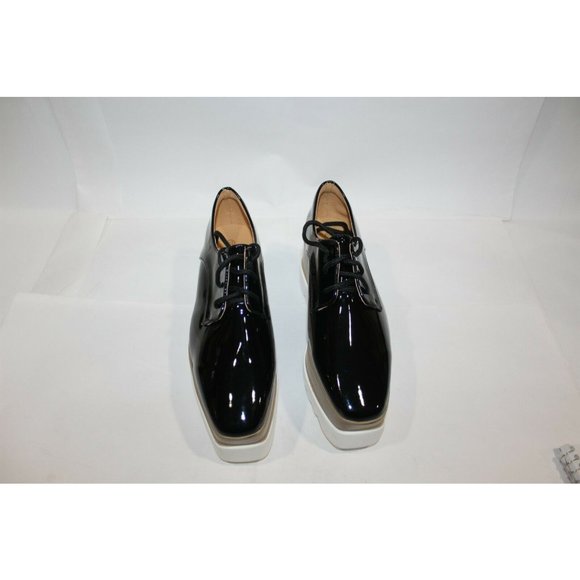 Shoes Black Shiny 3" Platform SZ 6.5 - Picture 2 of 8